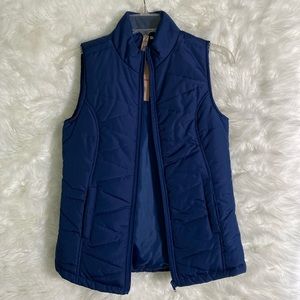 SOLD  Navy Puffer Vest